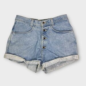 Vintage Santana 90s Y2K High Waisted Jean Shorts